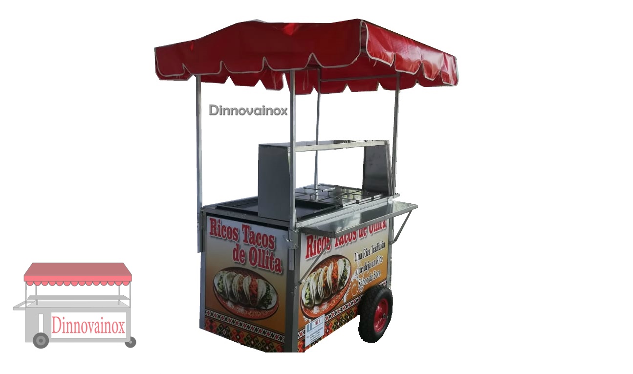 CARRITOS PARA TACOS O PUESTO DE TACOS